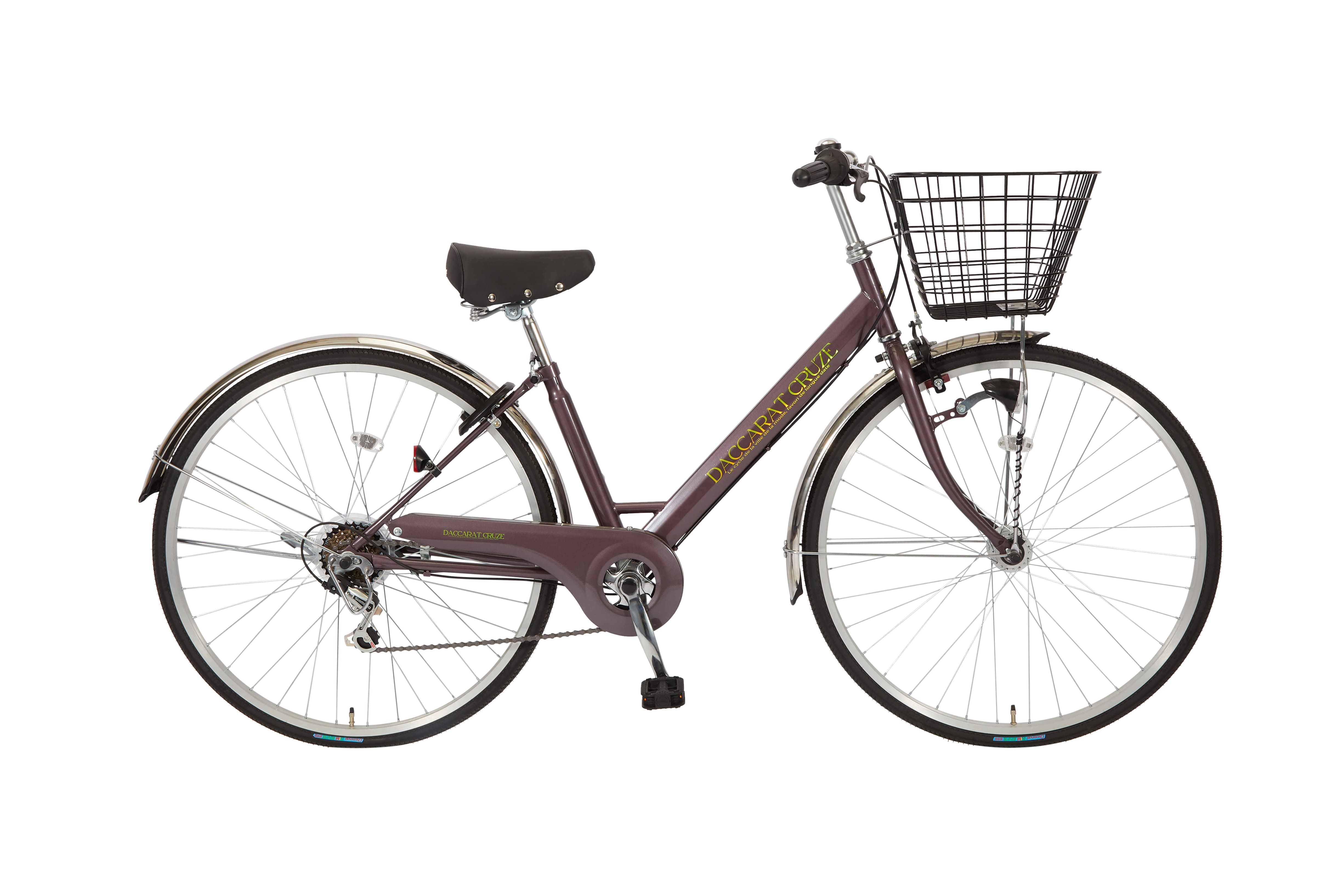 B641 普通自転車☆サイモト☆DACCARAT CRUZE☆27インチ☆6段変速